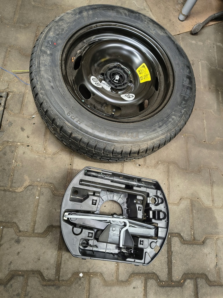 фото №1, Домкрат ключ набір колесо запасне citroen c3 iii