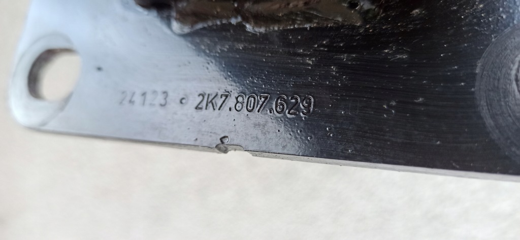 фото №7, Vw caddy iv 2k7 2020- балка бампера задняя 2k7807629