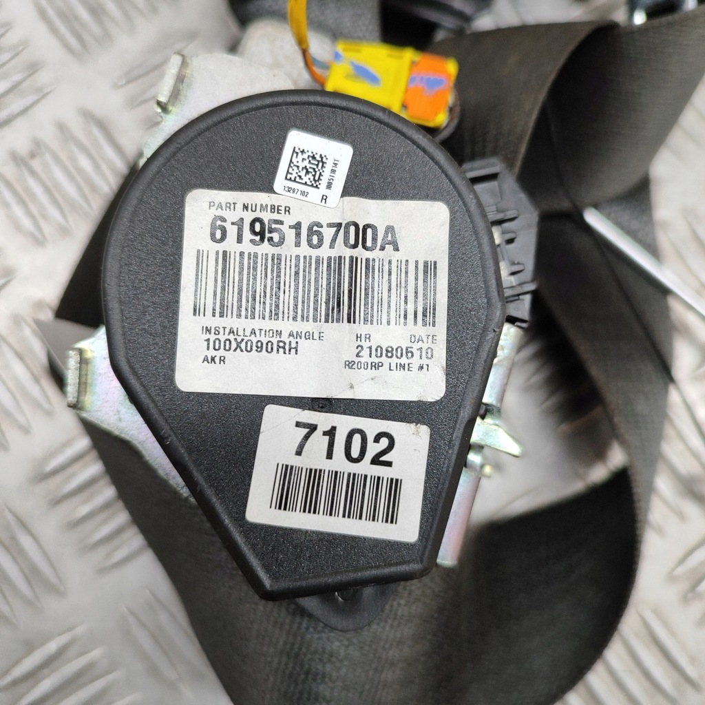 фото №7, Chevrolet cruze 2010 права сторона pas безпеки сидіння передній