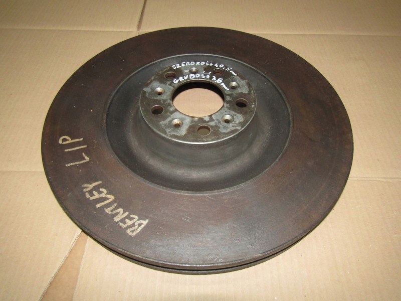 фото №1, Bentley continental gt гальмівні диски диск перед передня ліва