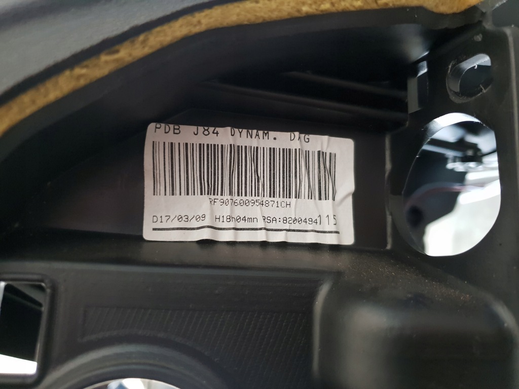 фото №10, Renault scenic ii lift панель приладів консоль air bag