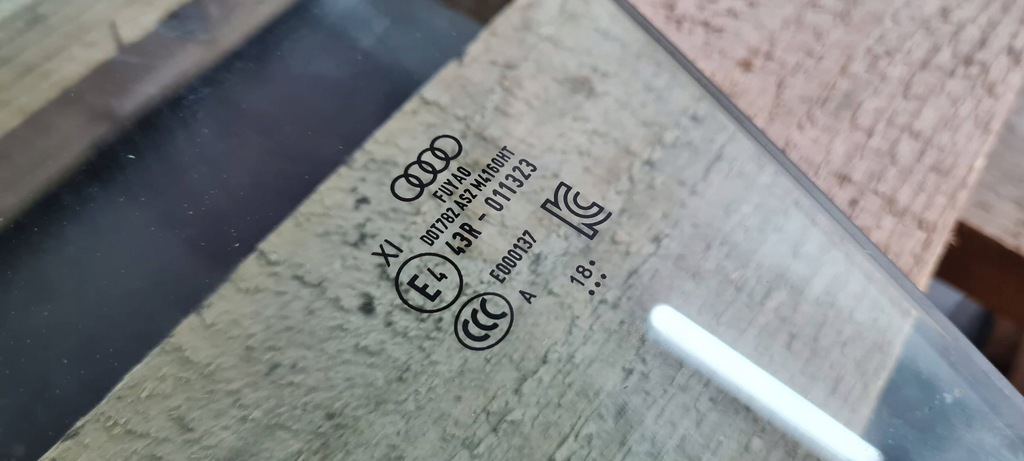 фото №7, A7 c8 4k скло двері ліва лівий перед подвійний 18r 2018r 4k8845021