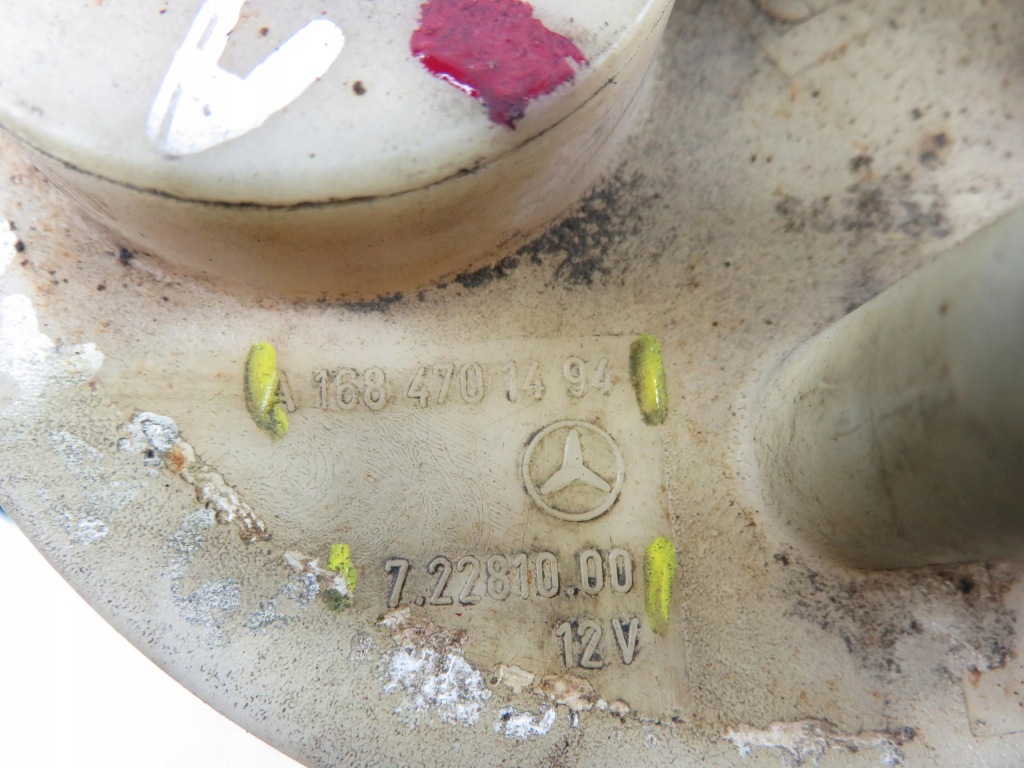 Насос топлива mercedes-benz w168 1.4 a 140 82 1684701494 72281000 Оригинал