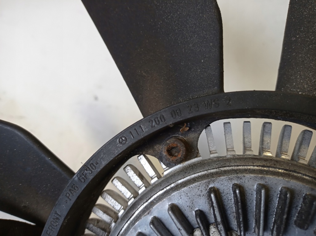 фото №6, Вентилятор віскозна муфта радіатора mercedes w210 3.2 cdi 1112000023