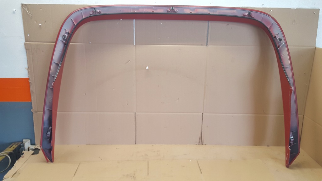 фото №4, Toyota mr2 sw20 спойлер пластик рамка задня скло