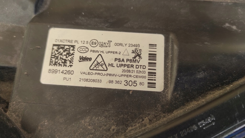 фото №7, Peugeot 5008 3008 lift full led ładna europa лампа правая