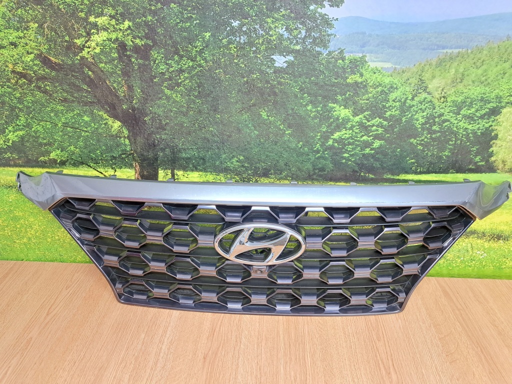 фото №3, Hyundai santa fe iv решётка радиатора