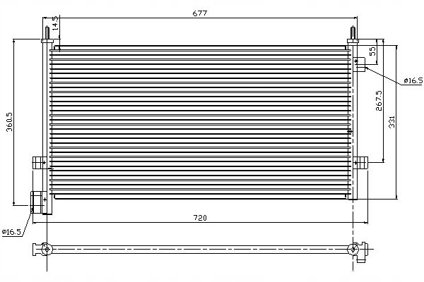 фото №1, Nissens конденсатор кондиціонера volvo fm fm 10 fm 1