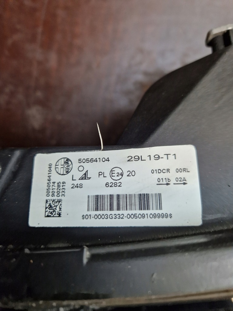 фото №12, Alfa romeo giulia лампа перед левая ксенон