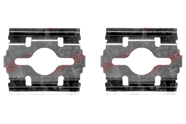 фото №2, Набор монтажный тормозных колодок перед iveco daily ii daily iii daily vi rvi