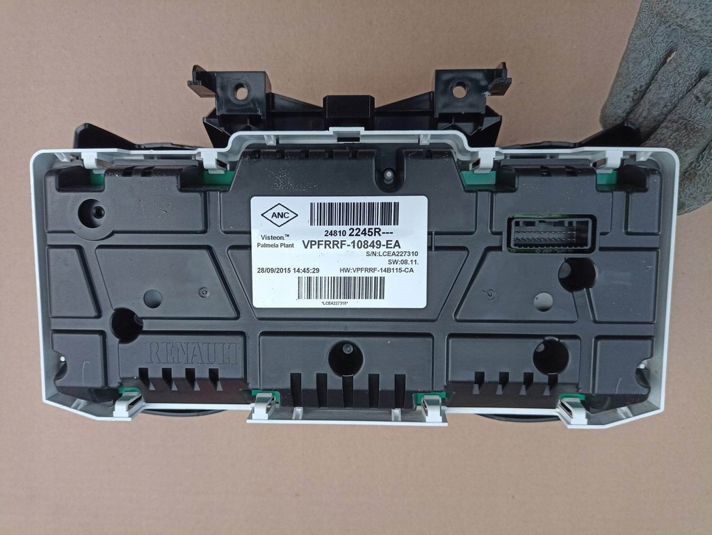 фото №4, Счетчик приборы renault clio iv 0.9tce 248102245r