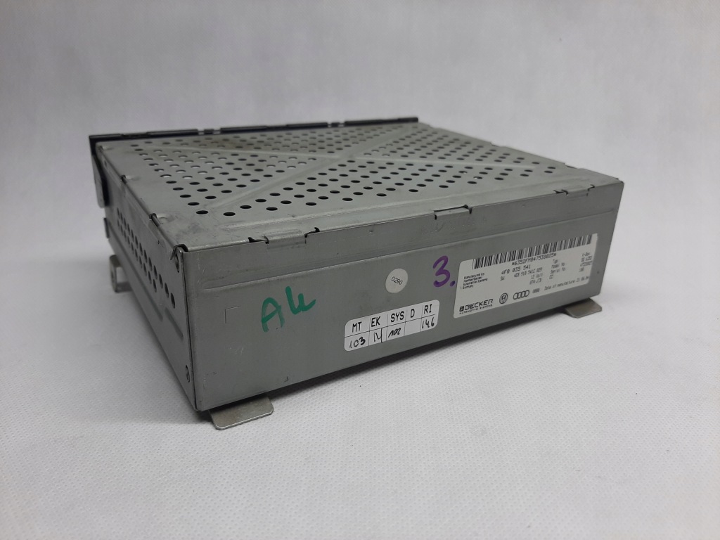 фото №4, Audi a6 c6 4f блок управления модуль радио 4f0035541