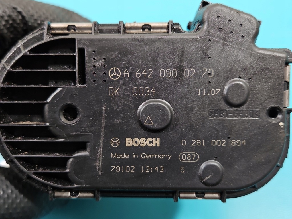 фото №7, Дроссельная заслонка mercedes w221 a6420900270, 028002894 3.0 cdi