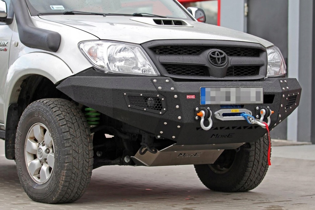 фото №12, Бампер передній сталевий toyota hilux vigo 2005-2011 more 4x4