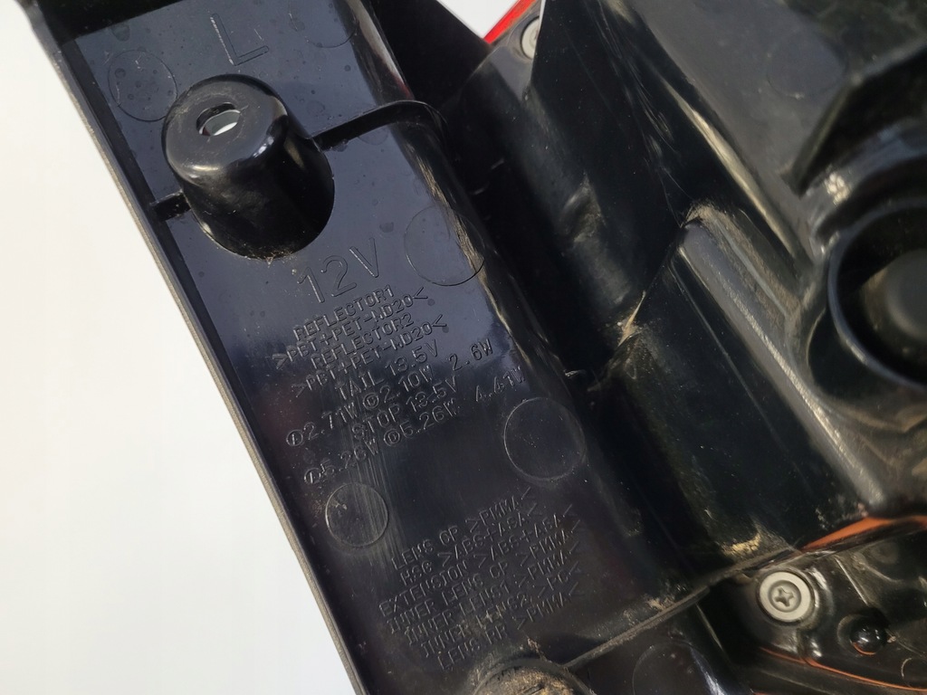 фото №7, Mitsubishi outlander iii 3 lift 2015- лампа задня лівий задня ліва