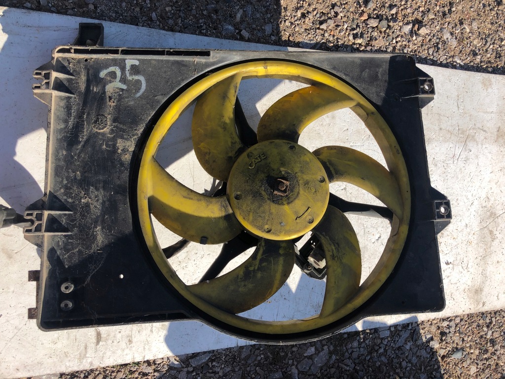 фото №3, Вентилятор радіатора rover 25