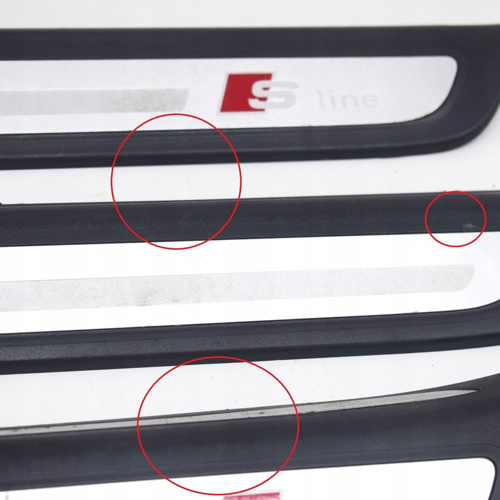 фото №7, Audi q5 sq5 2017 набір молдинг поріг внутрішніх