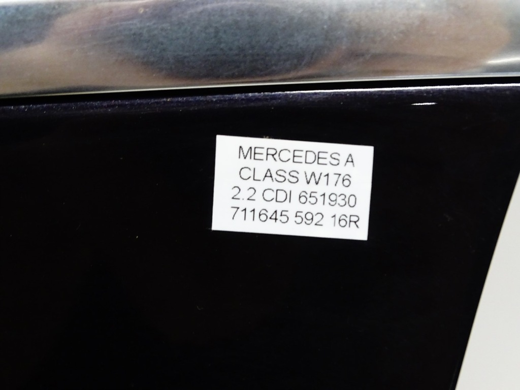 фото №11, Дверь левый перед левая передние mercedes a w176 лак 592