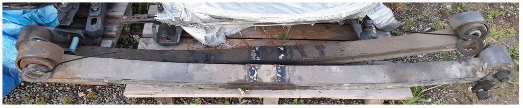 фото №1, Actros mp4 щетка рессора рессора передний перед 2p oem