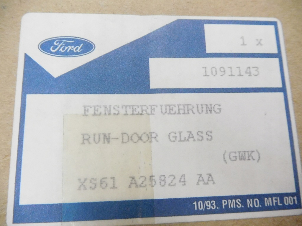 фото №6, Прокладка/ молдинг скло ford оригінальний номер 1091143
