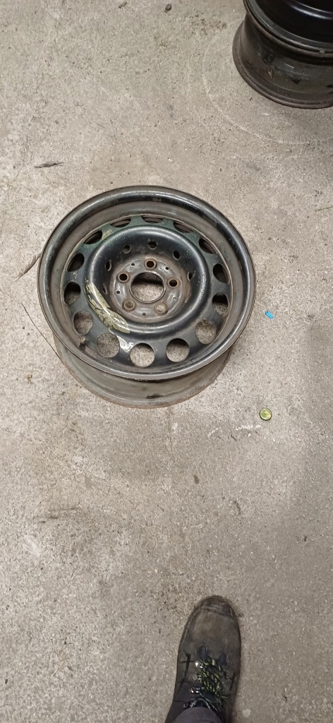 фото №12, Mercedes w140 c140 диск стальной 5x112 7.5 et51 r16