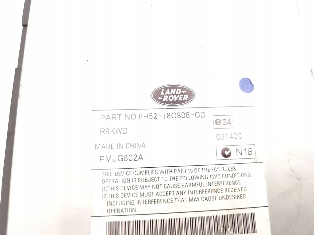 фото №7, Land rover freelander 2 підсилювач аудіо 2010 suv 4/5dr 6h52-18c808-cd