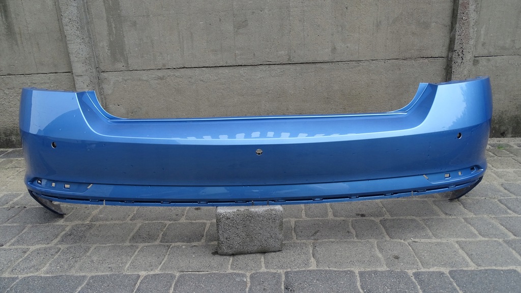 фото №1, Skoda rapid spaceback 5jj - бампер задній