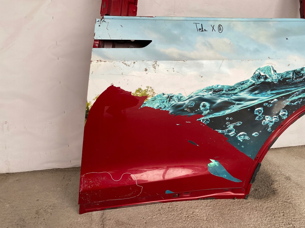 фото №6, Tesla x двері ліва задні poznań giełda