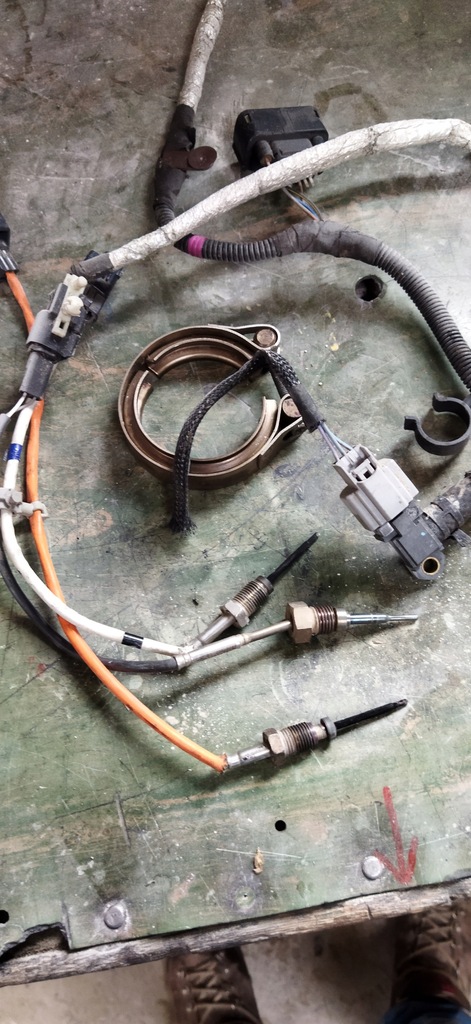 фото №1, Ford transit mk8 2.0 tdci датчик температури вихлопних газів