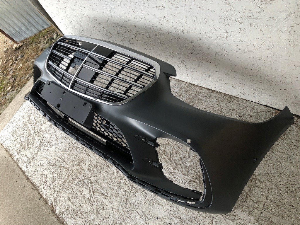 фото №11, Бампер перед передній mercedes s w223 223 amg + решітка радіатора