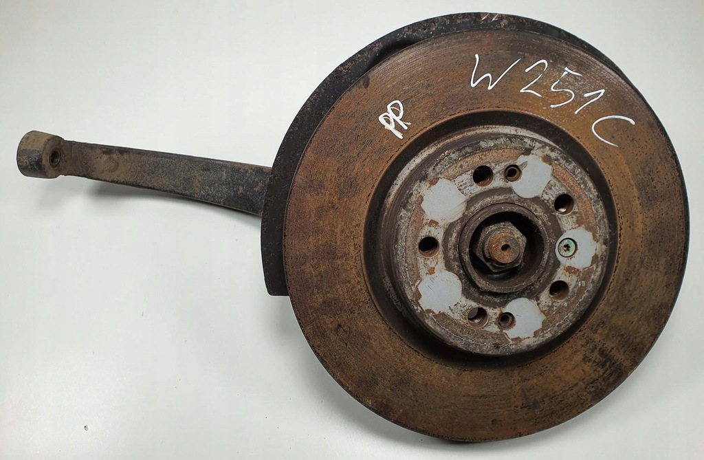 фото №2, Ступица поворотный кулак правый перед mercedes w251 r-kl