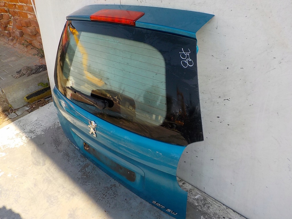 фото №7, 758 peugeot 207 sw kombi кришка багажника задня задня