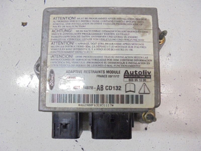 фото №6, Mondeo mk3 модуль подушка безпеки 4s7t-14b056-ab 2,0tdci
