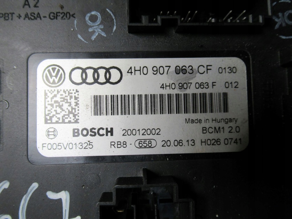 фото №7, Набір стартовий audi a6 c7 3.0tdi 204km 4g0907311e