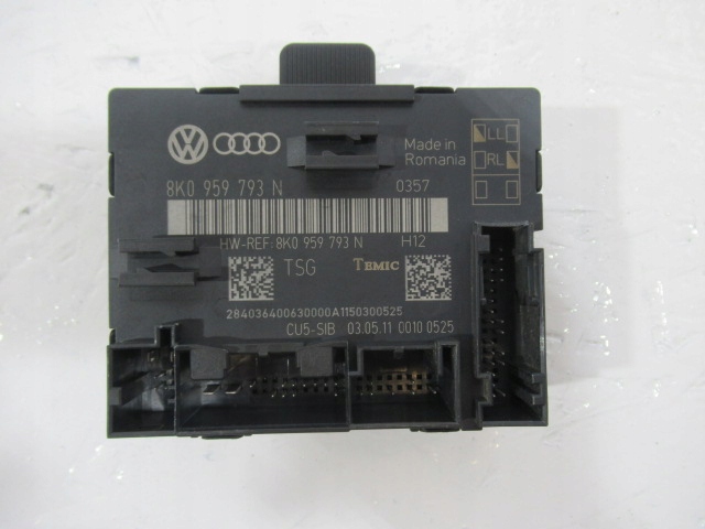 фото №1, Модуль блок керування двері лівий перед audi a4 b8 8k0959793n