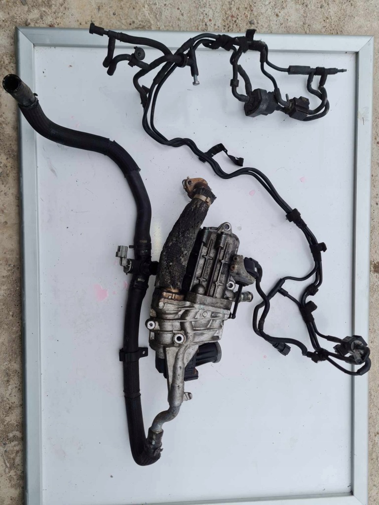 фото №7, Радиатор, клапан egr вакуумa jaguar xf x250 v6d 3.0 biturbo 306dt