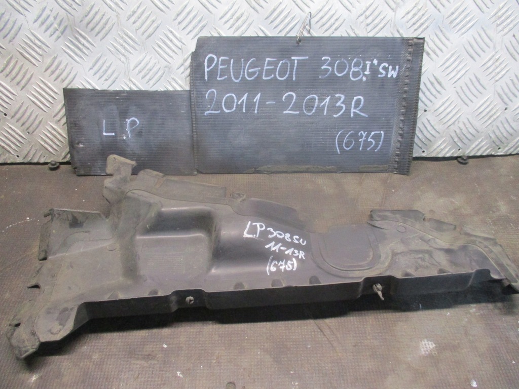 фото №1, Повітропровід повітря лівий перед 9680361880 peugeot 308 i 11-13 r.