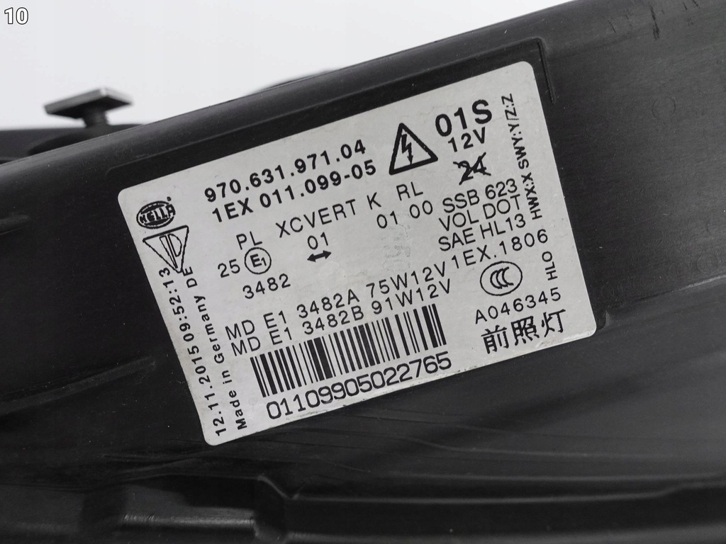 фото №11, Panamera 970 lift gts 13-16 full led лампа левая eu