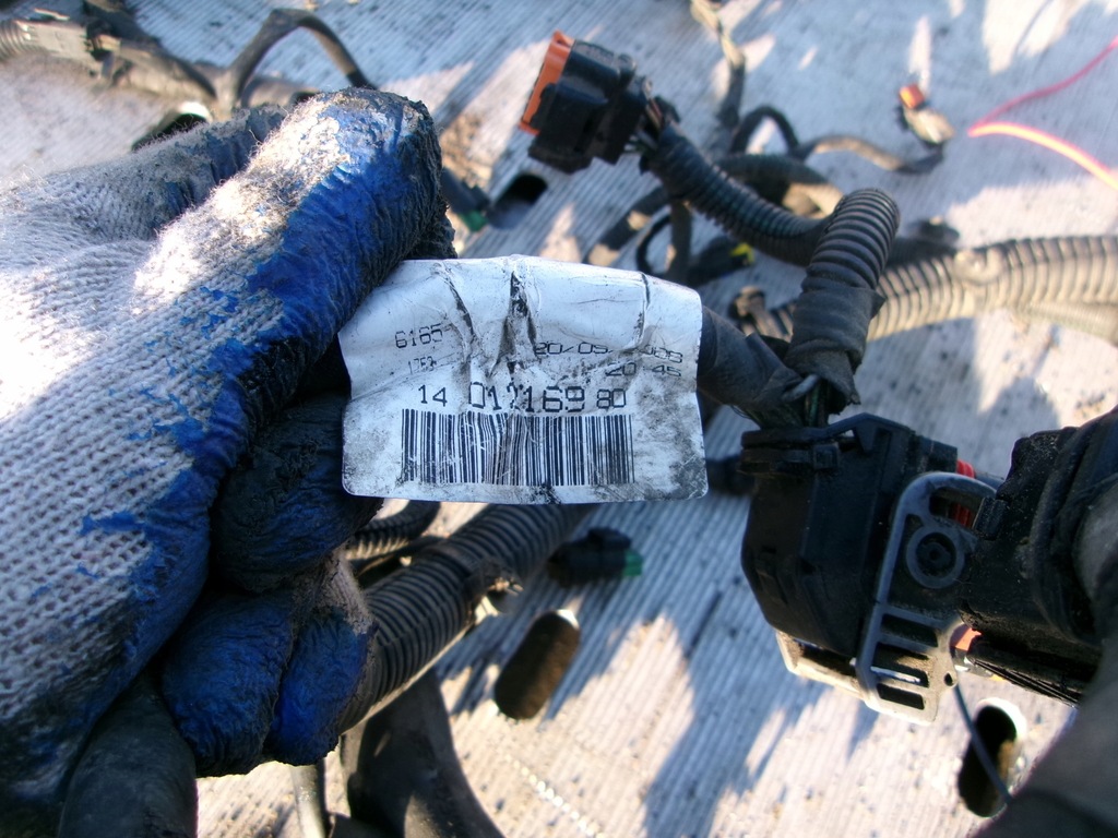 фото №5, Електропроводка двигуна scudo expert jumpy 2,0 hdi jtd 2006-2011r 1401216980