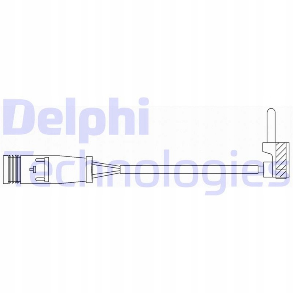 фото №1, Датчик зносу гальмівних колодок перед delphi lz0291