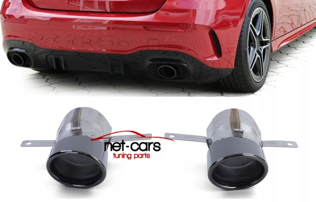 фото №1, Наконечники вихлоп mercedes x247 h24 gla glb 35 amg b