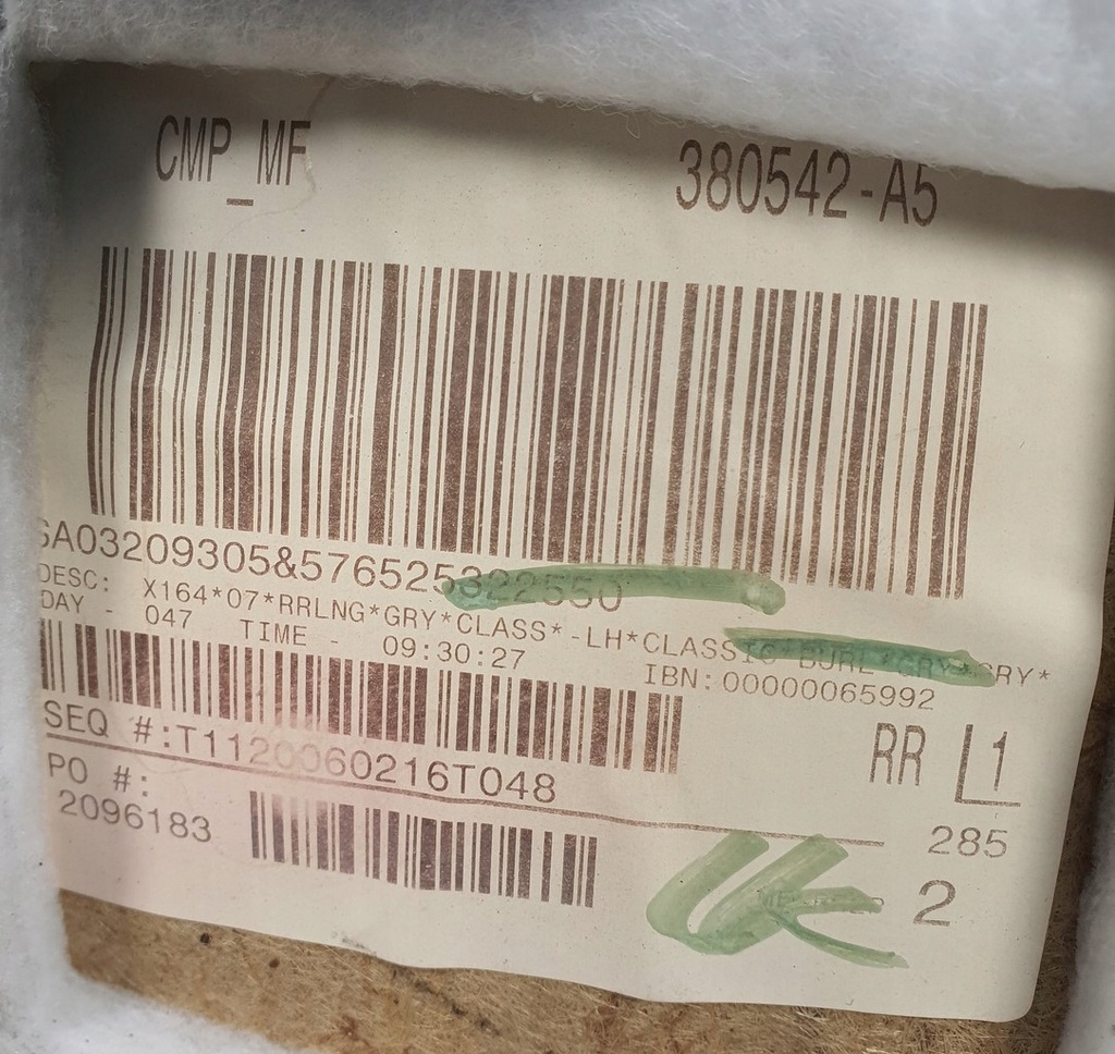 фото №10, Обивка обшивка дверь правый задняя mercedes gl x164