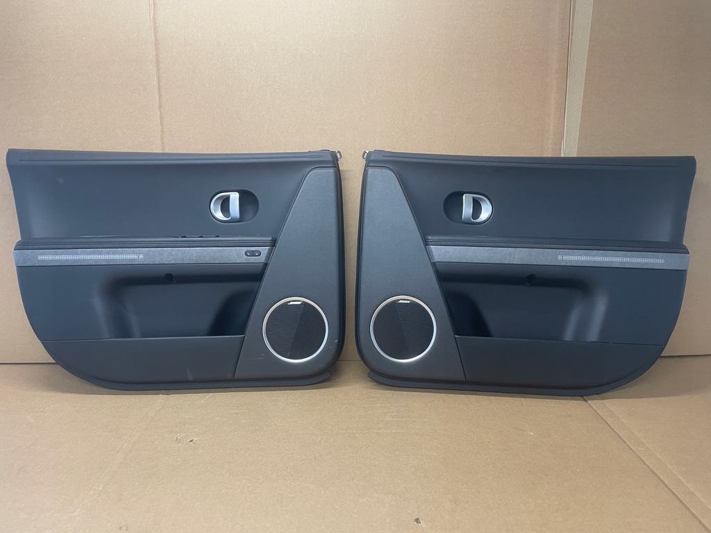 фото №13, Hyundai ioniq 5 сидіння заднє сидіння обшивки комплект стан idealny електричний шкіра