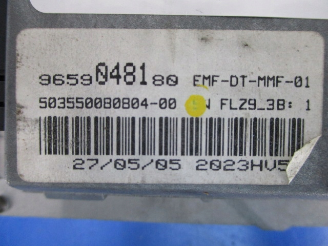 фото №3, Peugeot 607 дисплей радио навигации 9659048180