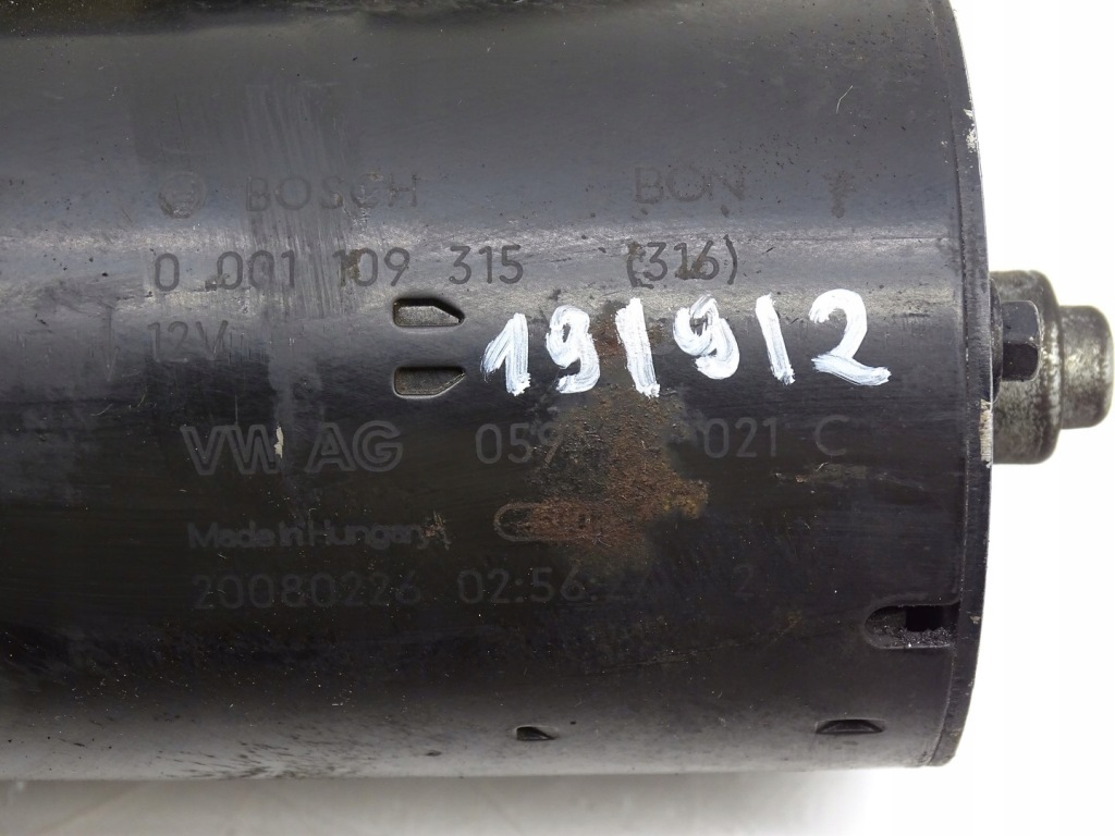 A5 8t стартер 059911021c 2.7 3.0 tdi q5 a4 b8 Оригінал