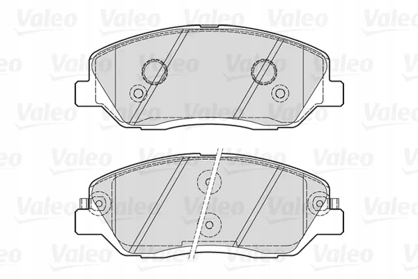 фото №3, Тормозные колодки тормозные hyundai santa fe ii /valeo/