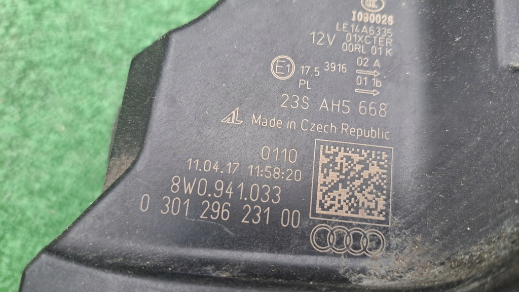 фото №5, Audi a4 b9 8w0 full led лампа передняя