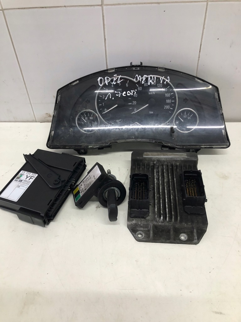 фото №1, Блок управления набор стартовый opel meriva a 1.7 cdti 13111111