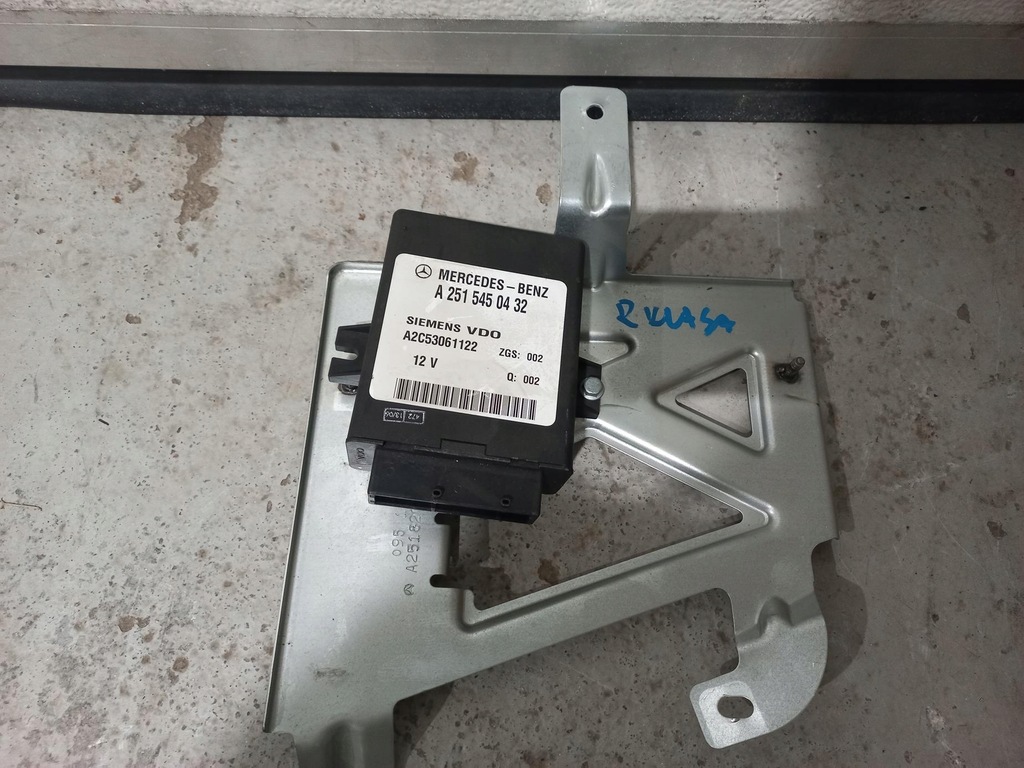 фото №1, Блок управления подвеска mercedes w251 r-klasa