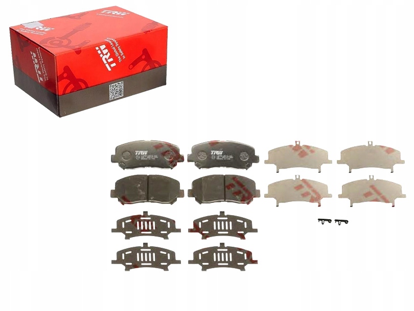 фото №1, Набір - комплект гальмівних колодок гальмівних [trw]